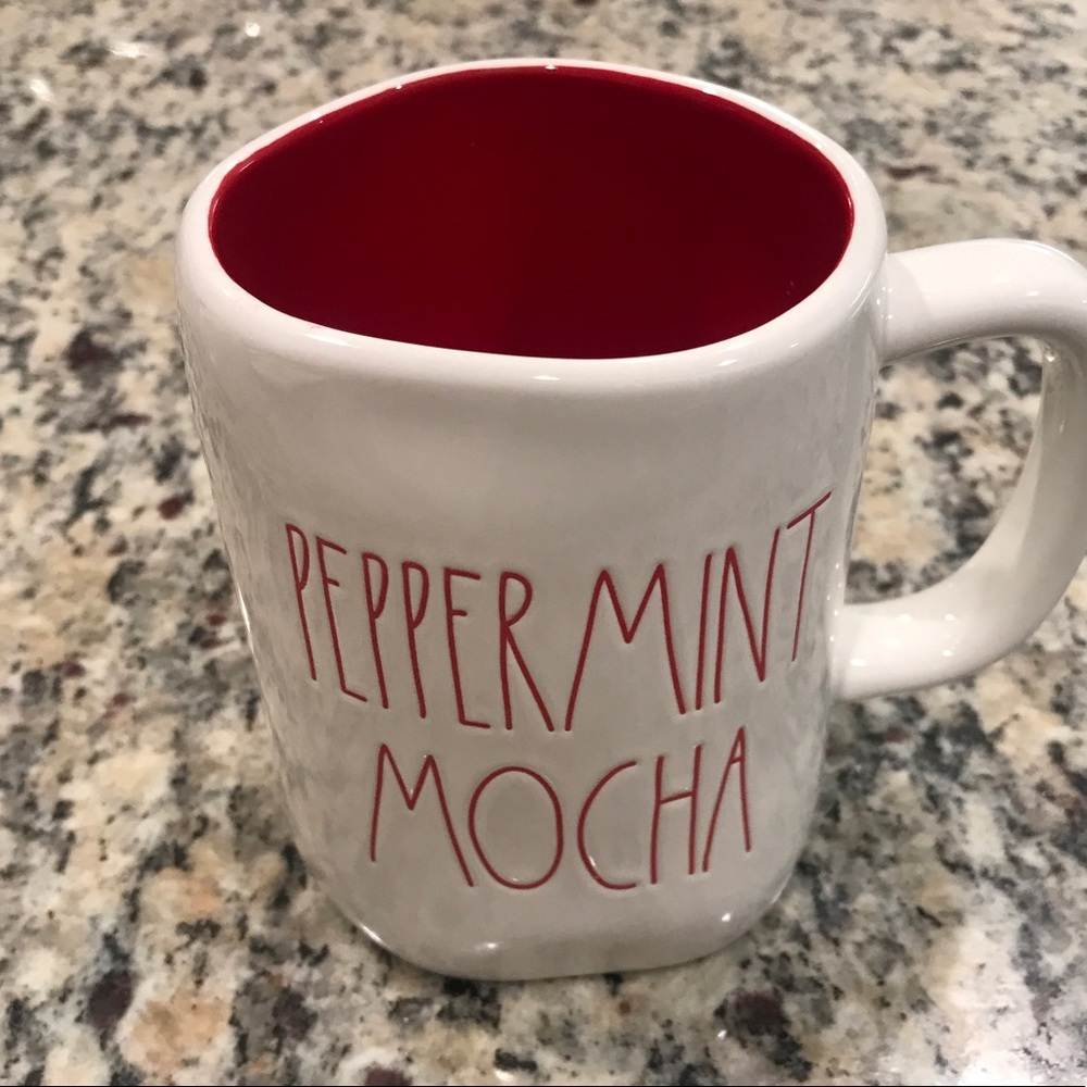 Rae Dunn peppermint mocha mug